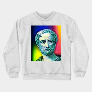 Cayo Plinio Segundo Portrait | Cayo Plinio Segundo Artwork 7 Crewneck Sweatshirt